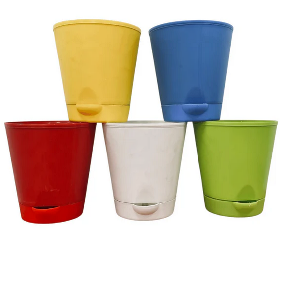 Self Watering 6″ Titan Pot Set of 5 Pots